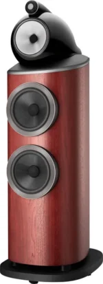 Enceinte colonne 3 voies, 90 dB, 8 ohms, 50 – 500 W, 17 Hz – 28 kHz (±3 dB).