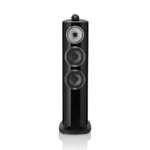 Enceinte colonne Bowers & Wilkins 804 D4 Gloss Black vue de face