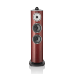 Enceinte colonne Bowers & Wilkins 804 D4 Satin Rosenut vue de face