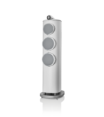 Enceinte colonne Bowers & Wilkins 804 D4 White vue latérale
