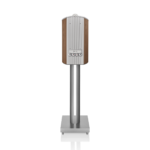 Enceinte bibliothèque Bowers & Wilkins 805 D4 Satin Walnut détails tweeter et haut-parleur