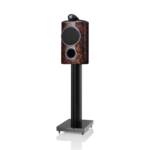 Enceinte bibliothèque B&W 805 D4 Signature California Burl Gloss vue latérale