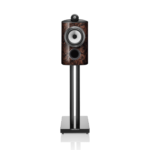 Enceinte bibliothèque B&W 805 D4 Signature California Burl Gloss vue de face