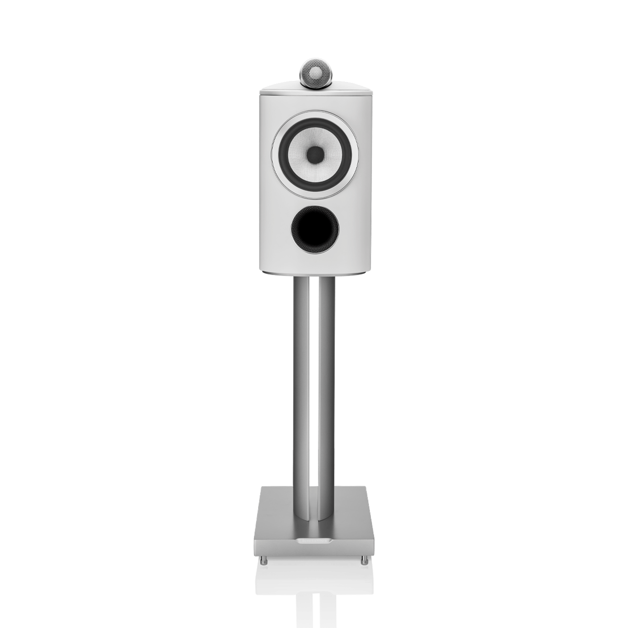 805-D4-White_Image_3 Enceinte bibliothèque Bowers & Wilkins 805 D4 White vue de face