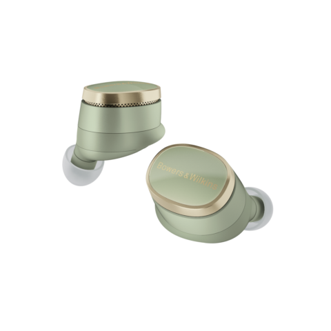 Écouteurs Bowers & Wilkins Pi8 Jade Green True Wireless avec ANC et DSP 32-bit