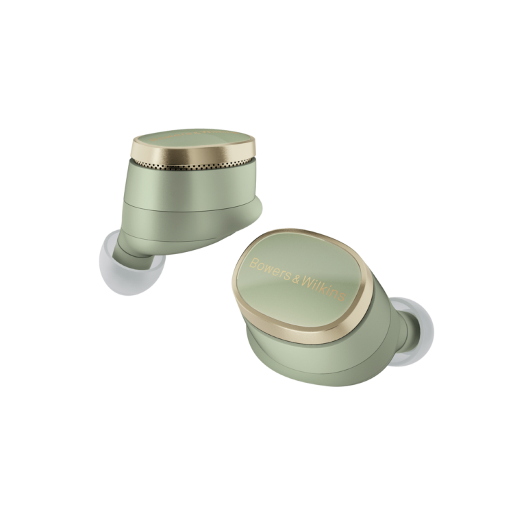 Écouteurs Bowers & Wilkins Pi8 Jade Green True Wireless avec ANC et DSP 32-bit