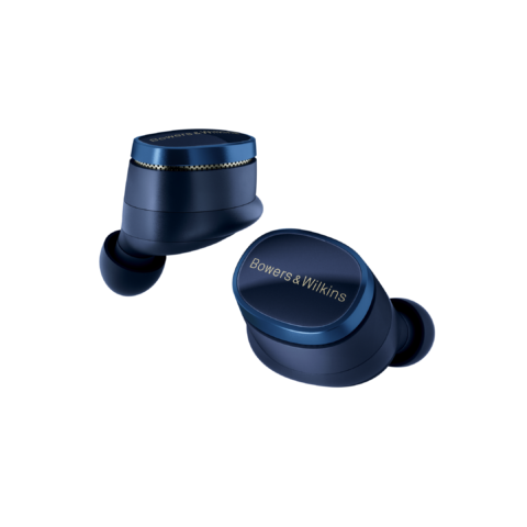 Écouteurs Bowers & Wilkins Pi8 Midnight Blue True Wireless avec ANC et DSP 32-bit