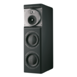 Enceinte colonne Bowers & Wilkins CT8 LR Black vue de face