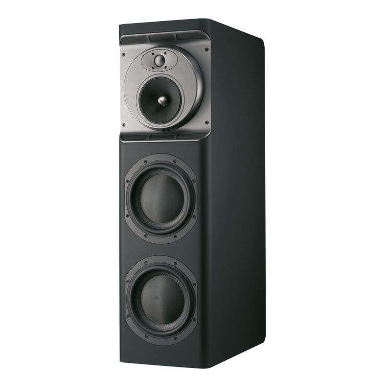 Enceinte colonne Bowers & Wilkins CT8 LR Black vue de face