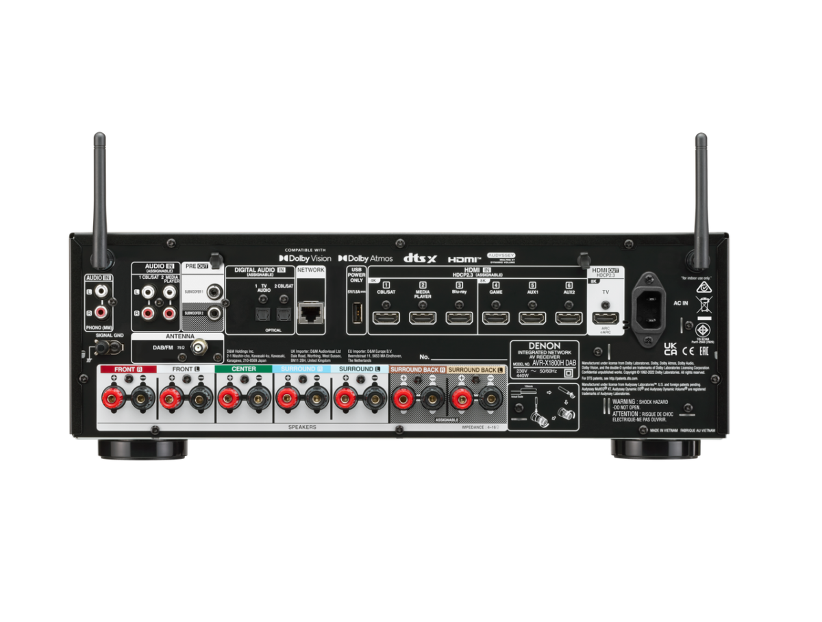 DENON AVR-X1800H DAB