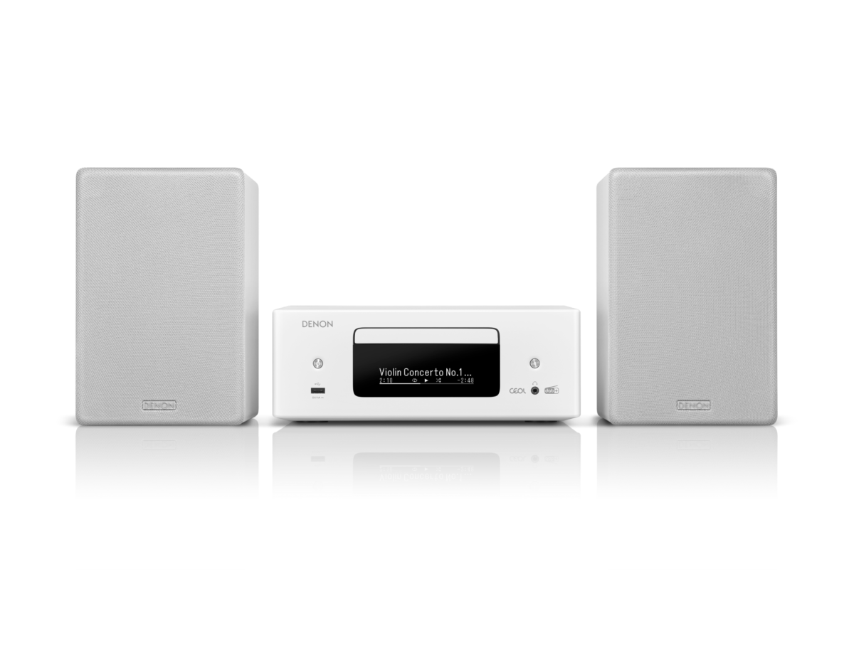 Mini chaine Hifi DENON RCDN12DABWTE2 – Image 1