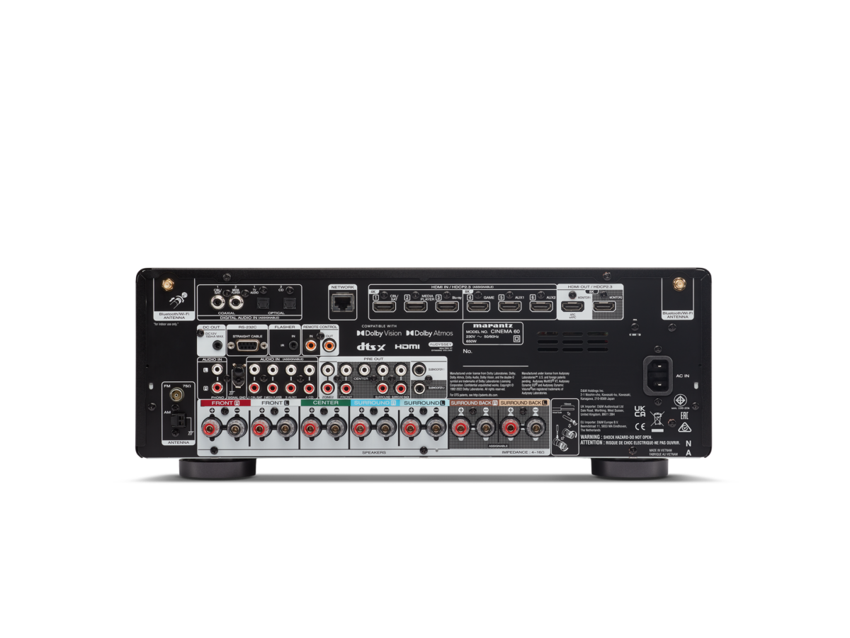 Amplificateur HC Marantz CINEMA60 Silver Gold – Image 4