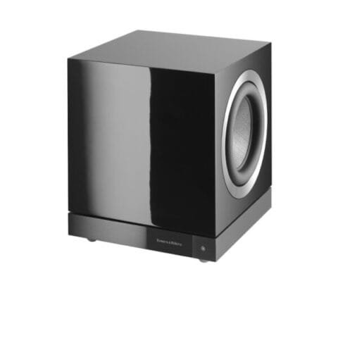 Caisson de basses Bowers & Wilkins DB2D Gloss Black vue de face
