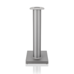 Pieds B&W Formation FS Duo Stand Silver pour enceintes connectées Formation Duo, support Hi-Fi élégant