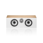 Enceinte centrale Bowers & Wilkins HTM6 S3 Oak vue de face