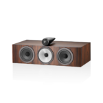 Enceinte centrale Bowers & Wilkins HTM71 S3 Mocha vue de face