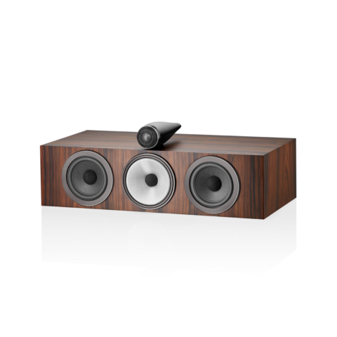 Enceinte centrale Bowers & Wilkins HTM71 S3 Mocha vue de face
