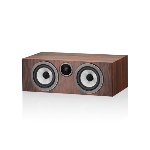 Enceinte centrale Bowers & Wilkins HTM72 S3 Mocha vue de face