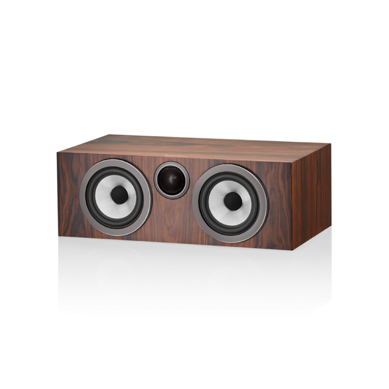Enceinte centrale Bowers & Wilkins HTM72 S3 Mocha vue de face