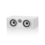 Enceinte centrale Bowers & Wilkins HTM72 S3 Satin White vue de face