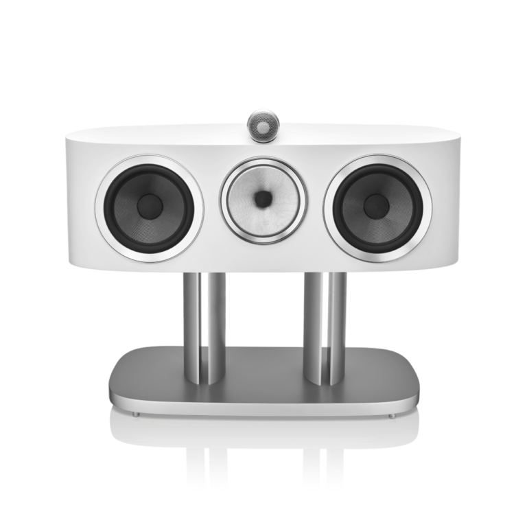 Enceinte Centrale Bowers & Wilkins HTM81 D4 White vue de face