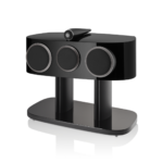 Enceinte Centrale Bowers & Wilkins HTM82 D4 Gloss Black vue latérale