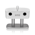 Enceinte Centrale Bowers & Wilkins HTM82 D4 White détails tweeter et haut-parleur