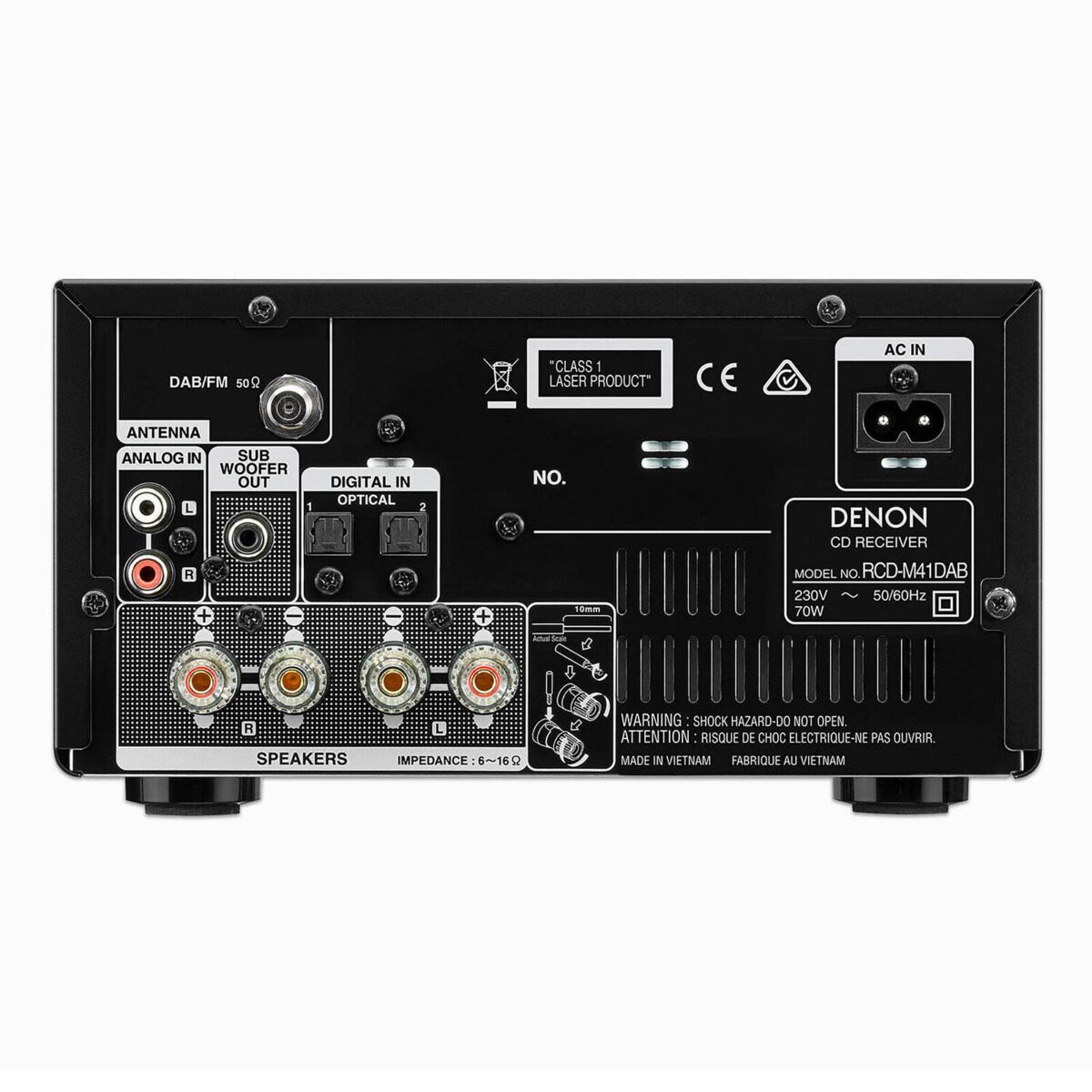 DENON Micro Systems RCD-M41DAB Premium Silver – Image 2
