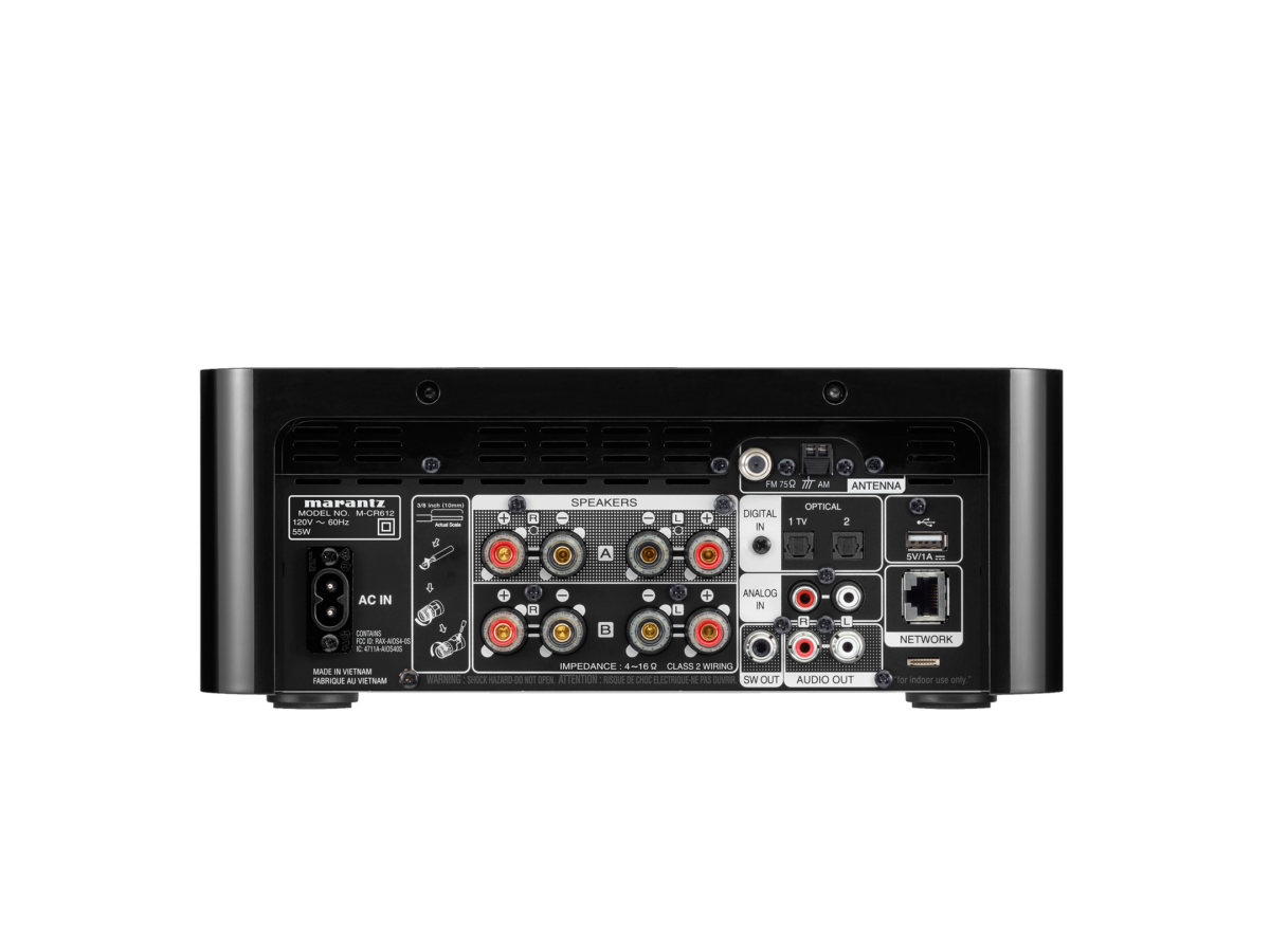 Mini System Marantz MCR612 Silver Gold – Image 3