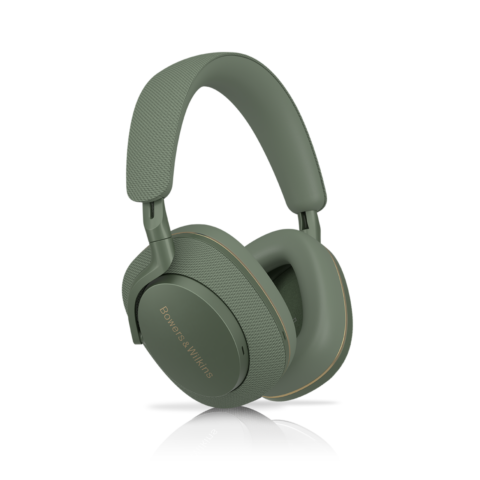 Casque sans fil Bowers & Wilkins Px7 S2e Forest Green avec ANC, 6 microphones et 30h autonomie