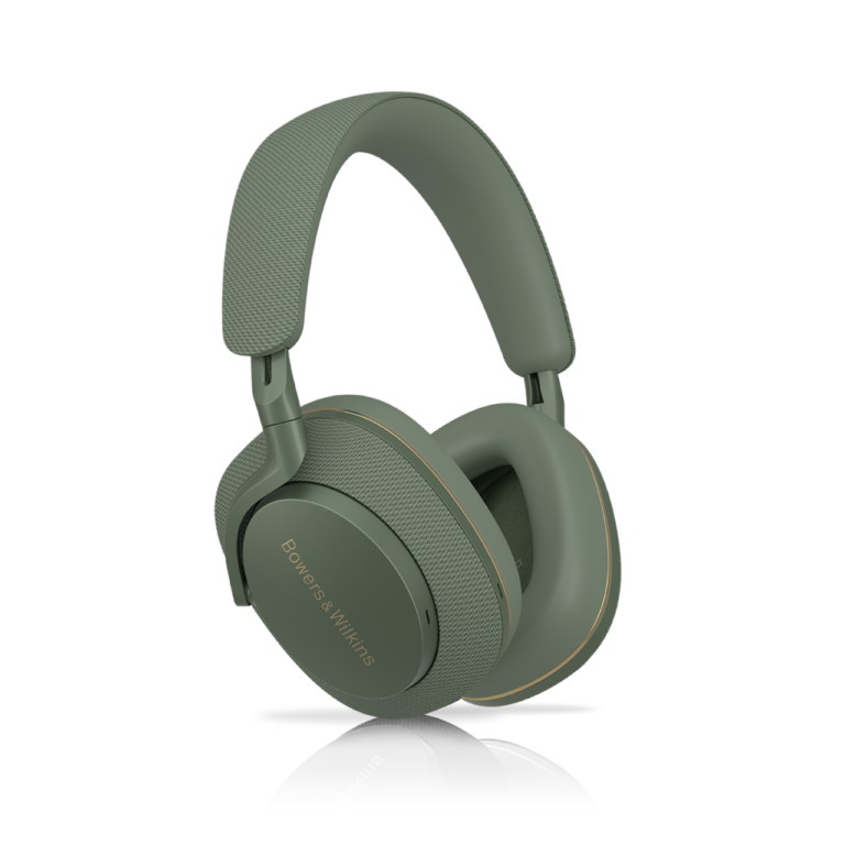 Casque sans fil Bowers & Wilkins Px7 S2e Forest Green avec ANC, 6 microphones et 30h autonomie