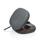 Casque Bowers & Wilkins Px8 McLaren Edition Galvanic Grey & Papaya boite