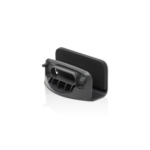 Support mural Bowers & Wilkins Zeppelin 2021 Noir vue de face