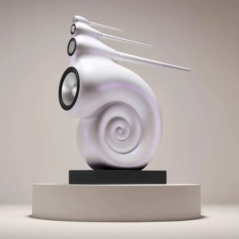 Enceinte colonne 4 voies, 100–300 W, 25 Hz – 20 kHz (±1 dB).