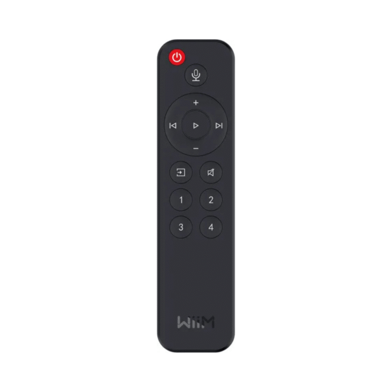 WiiM Remote Control Noir