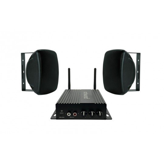 Pack amplificateur multiroom + enceintes IP54 ArtSound