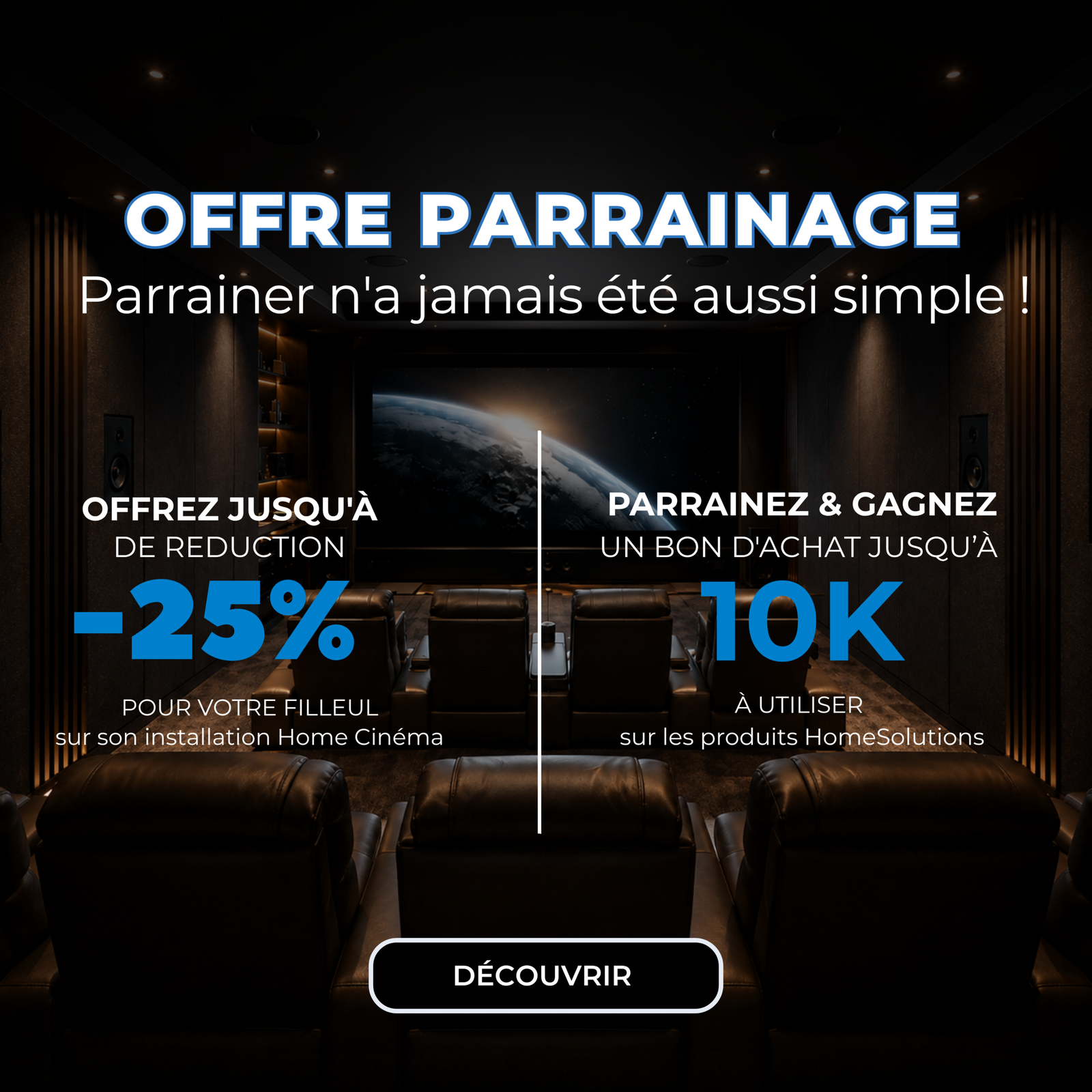 Parrainage Home Cinéma multiroom