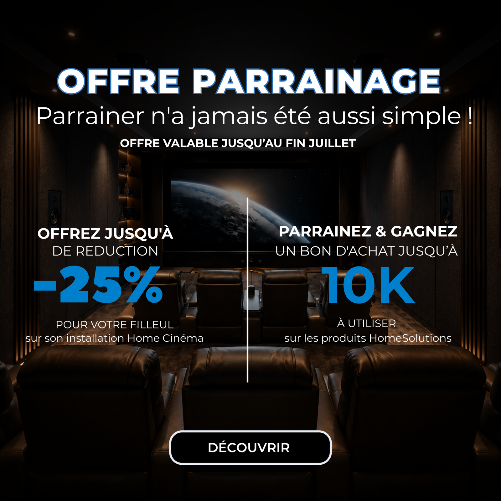 Parrainage Home Cinéma multiroom