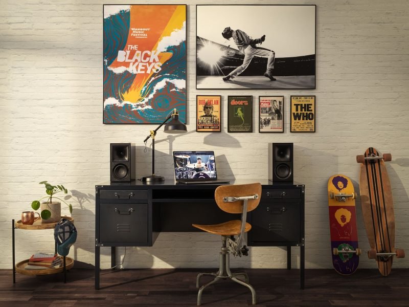 Amazon Ready-The Fives – Black – Desk – Grille off Amazon Ready-The Fives - Black - Desk - Grille off